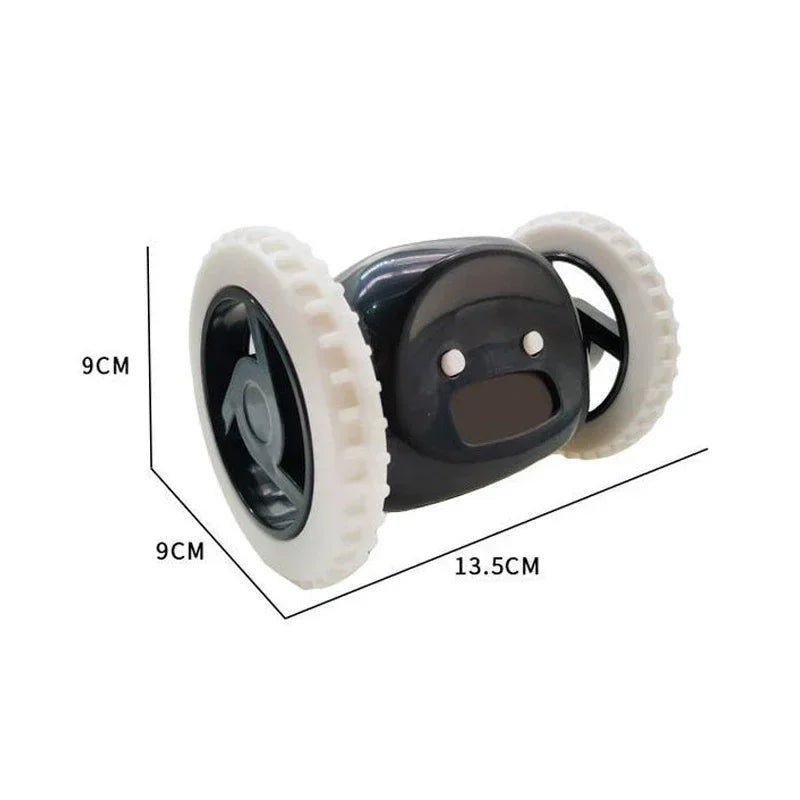 CLOCKY Alarm Clock on Wheels